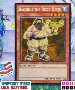 Bacchus the dizzy deity