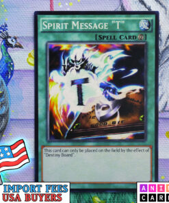 Spirit Message "T"