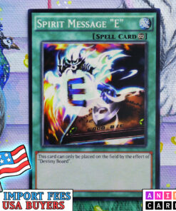 Spirit Message "E"