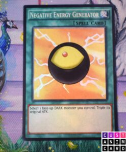 Negative Energy Generator