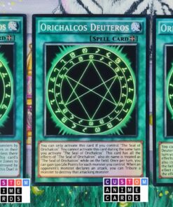 The seal of Orichalcos set x3 (alternative art)